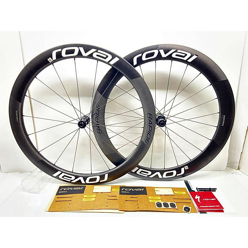 値下げ★未使用　ROVAL RAPIDE CL II　ディスクホイール　送料無料 ロヴァール ROVAL ラピーデ RAPIDE CL 2 ホイールセット シマノフリー