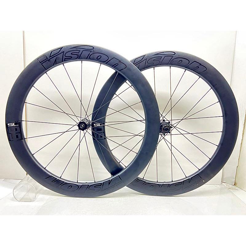 美品 ヴィジョン VISION メトロン METRON 60 SL ホイールセット シマノ