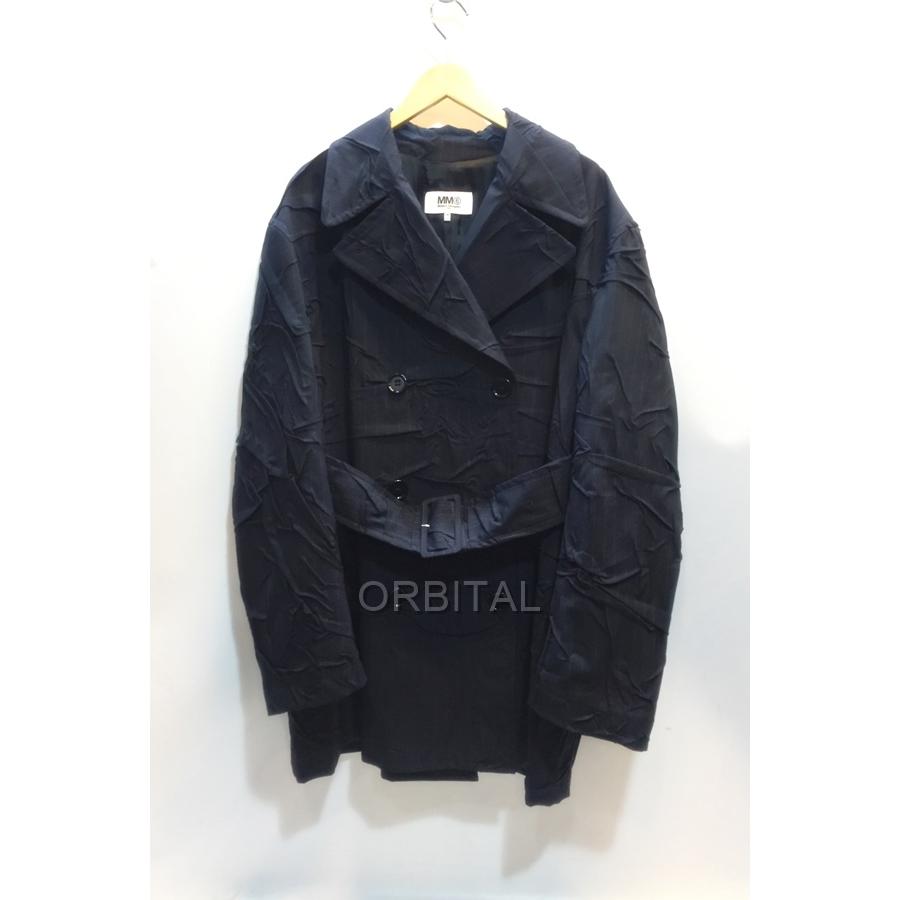 MM6 Maison Margiela トレンチコート ネイビー
