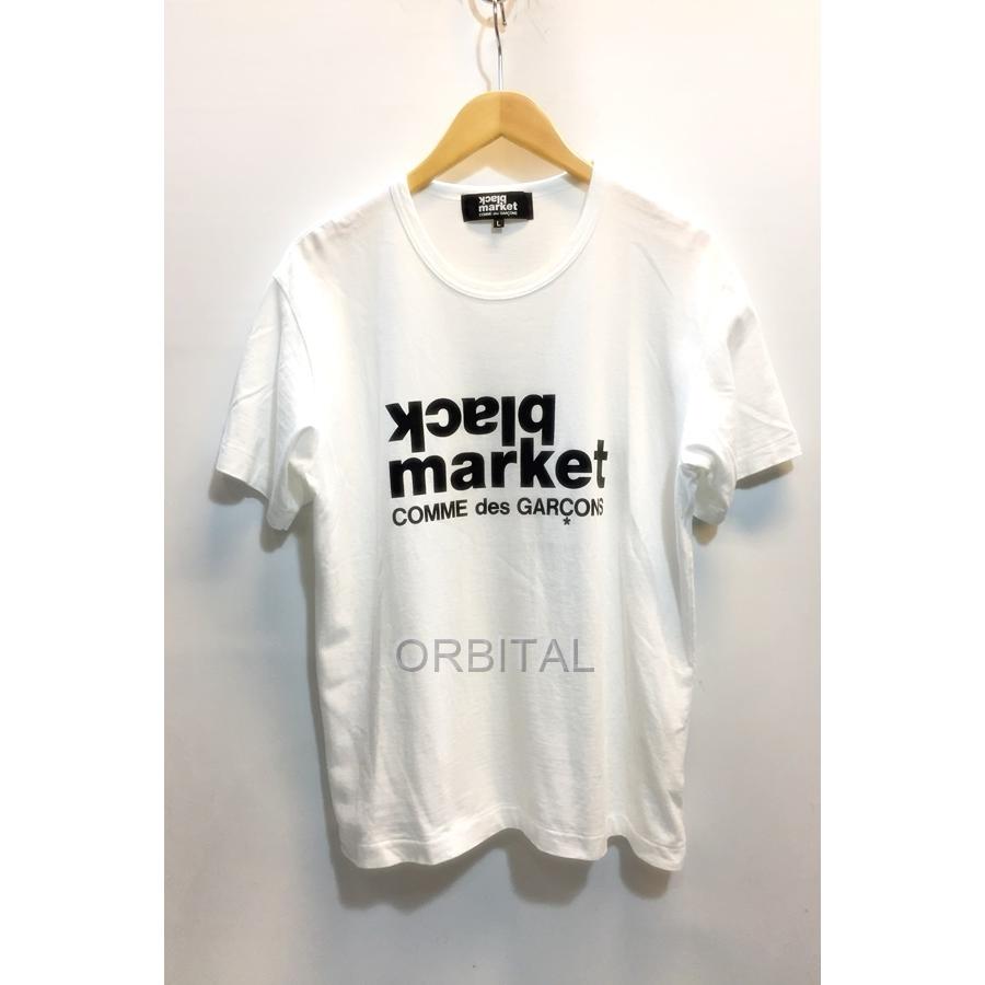 black market COMME des GARCONS ロゴTシャツ L 代官山)COMME des GARCONS black market コムデギャルソン ブラック