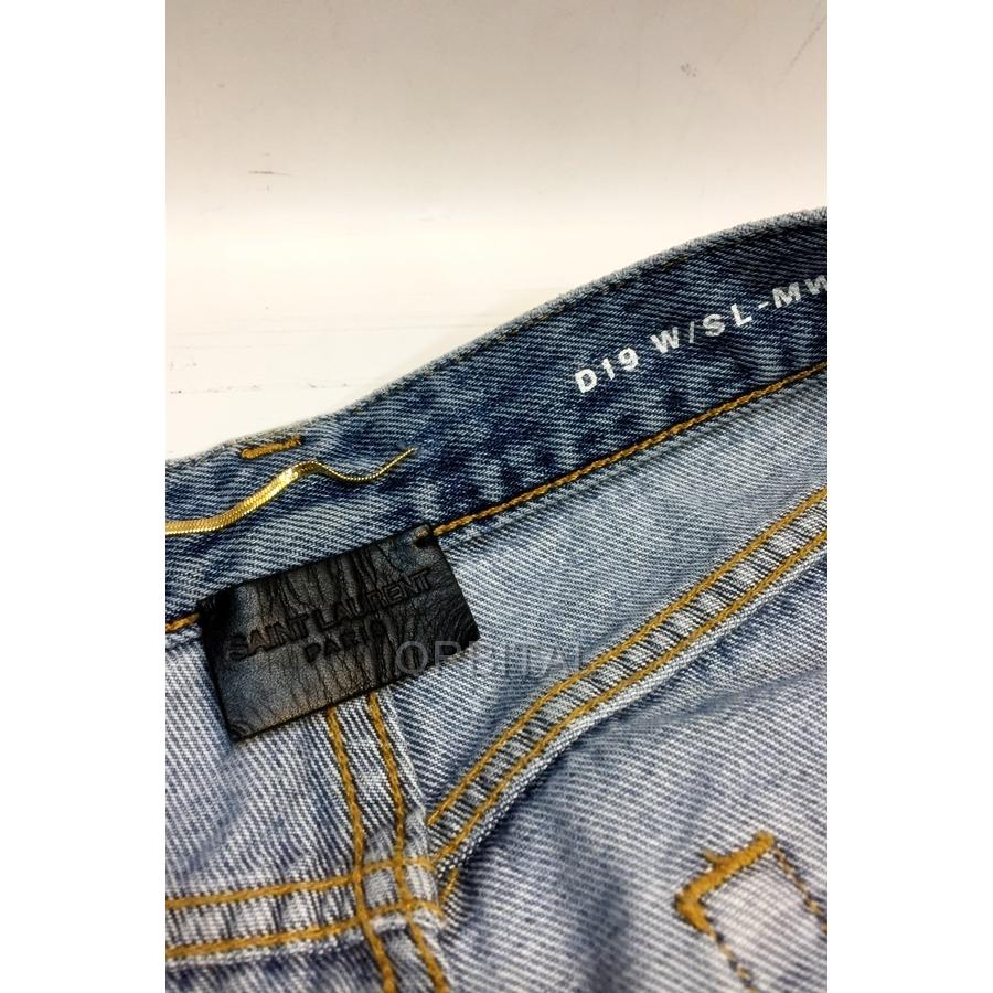 代官山)SAINT LAURENT PARIS サンローランパリ 国内正規 D19 W/SL-MW