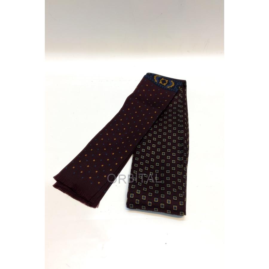 代官山)DOLCE & GABBANA ドルチェ&ガッバーナ ドット柄 シルク スカーフタイ ボルドー系 ロゴ ストール チーフ  :dky-2108310003-ac-037703719:サイクルパラダイス ウェブストア - 通販 - Yahoo!ショッピング