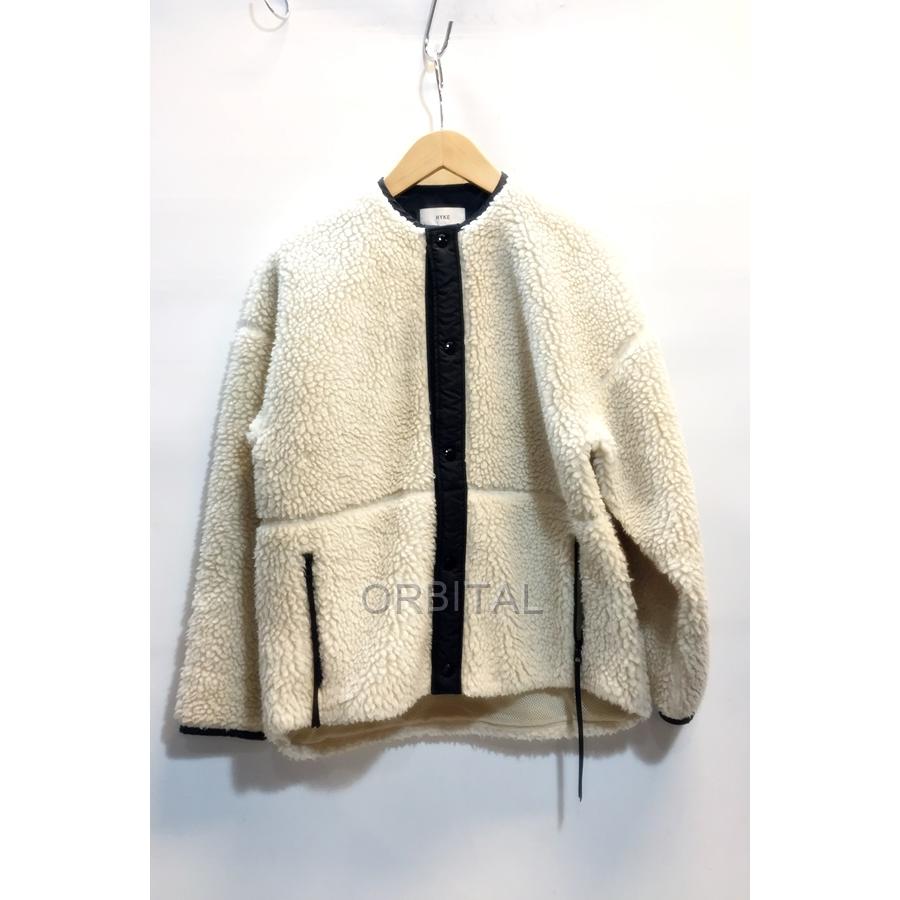 ハイク ブルゾン FAUX SHEARLING JACKET レディース SIZE 1 HYKE