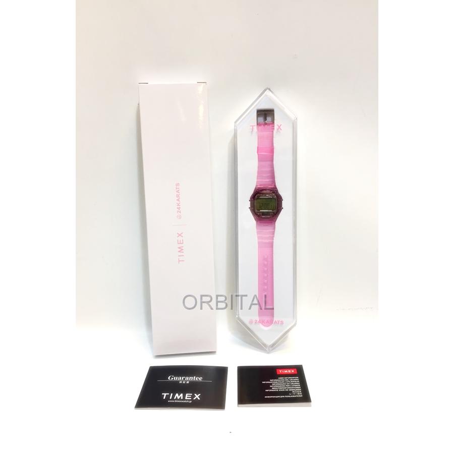 24karats TIMEX デジタル腕時計 ピンク UNITED ARROWS 代官山)タイメックス 24カラッツ TIMEX×24KARATS