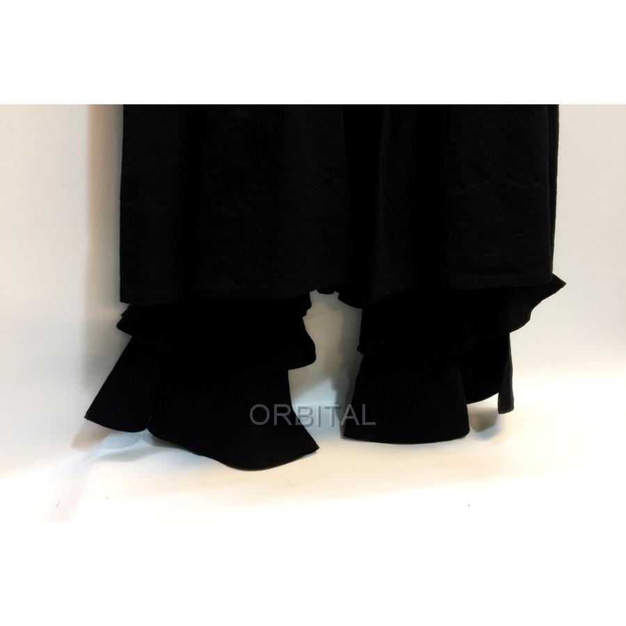 代官山)ENFOLD エンフォルド 21AW Crumple Cotton フリルパンツ ドレス