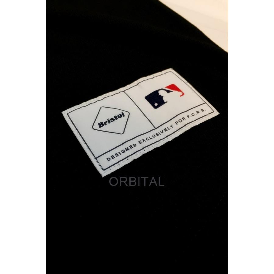 代官山)F.C.Real Bristol × MLB FCRB 21AW ロゴ ベースボールシャツ 22