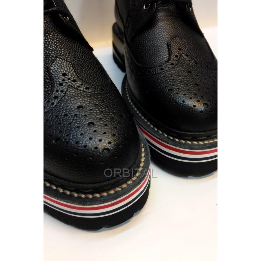 トムブラウン 21AW ウィングチップブーツ サイズ8.5 定価16万円 黒 トムブラウン 21AW ウィングチップブーツ サイズ8.5 定価16 黒 靴