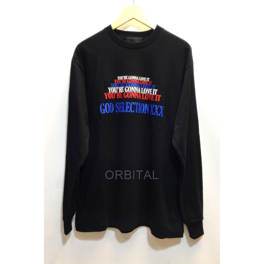 新品未使用　god selection XXX ロンT Tシャツ GOD SELECTION XXX 代官山) ゴッドセレクション ロゴ ロング