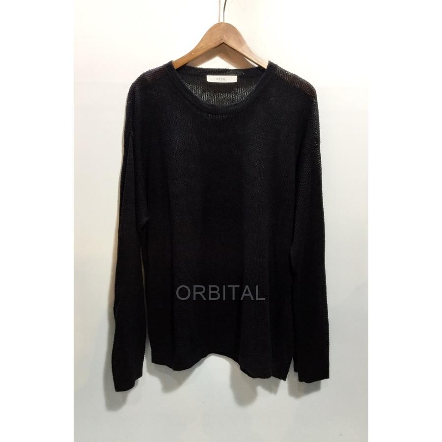 UNITED ARROWS 代官山)seya. セヤ クルーネック リネン メッシュニット 