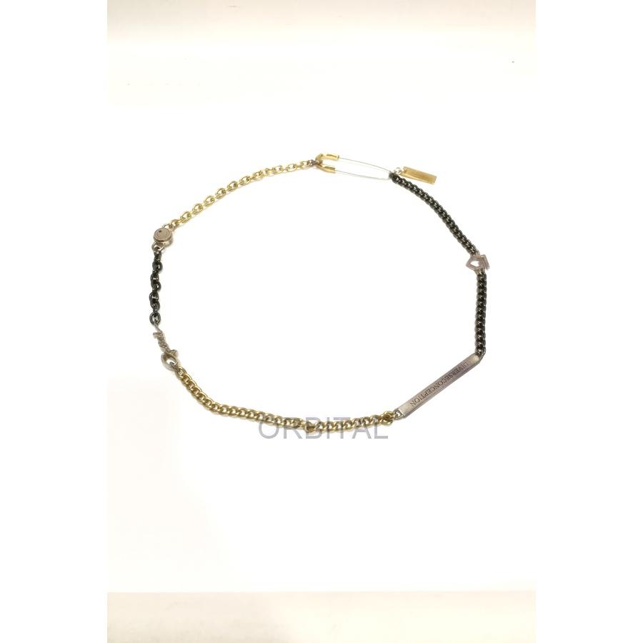 GARNI（ガルニ） 代官山)GARNI Mix Chain Safety Pin Necklace