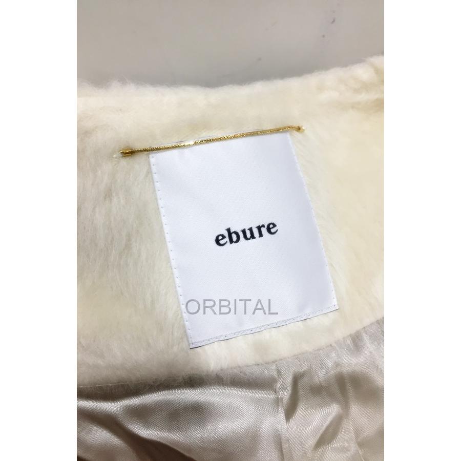 ebure 代官山)ebure エブール アルパカシャギー ロングコート