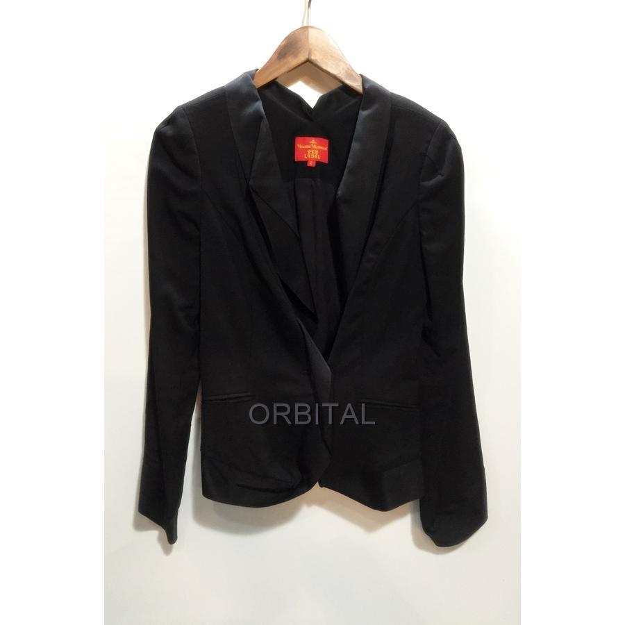 代官山)Vivienne Westwood RED LABEL ヴィヴィアンウエストウッド レッドレーベル 1ボタン ジャケット ウール ブラック  サイズ2 :dky-2212110003-ls-037720237:サイクルパラダイス ウェブストア - 通販 - Yahoo!ショッピング