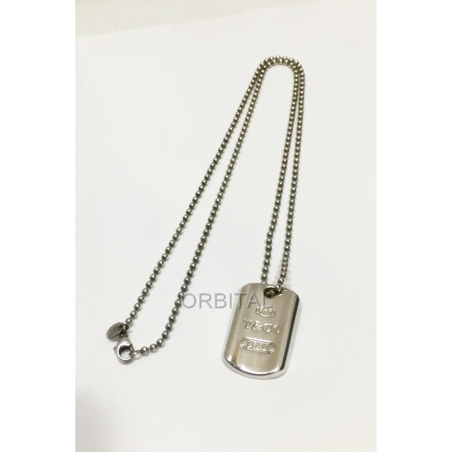希少　ティファニー　1837 ドッグタグ　プレート　ネックレス　ボールチェーン 希少 ティファニー 1837 ドッグタグ プレート ネックレス ボール
