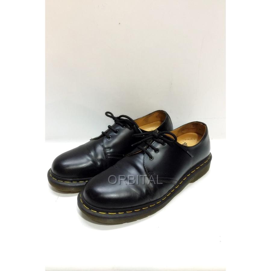 ドクターマーチン Dr. Martens ブラックレザー プレーントゥ（訳あり） ドクターマーチン Dr. Martens ブラックレザー プレーントゥ（訳