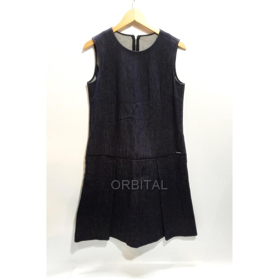 代官山)FOXEY NEW YORK フォクシー 38779 dress indigo インディゴ  