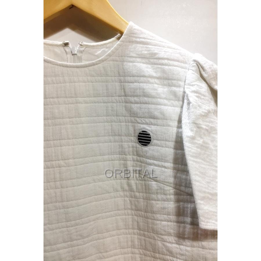 BORDERS at BALCONY - 59e7 BORDERS at BALCONY ボーダーズアットバルコニー フレアドットブラウス ペプラムシルエット サイズ36 ホワイト/ブラック レディース 女性用 トップス 楽天市場】borders at balcony（Tシャツ・カットソー｜トップス