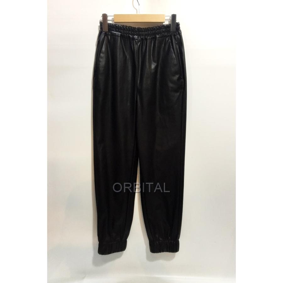ENFOLD エンフォルド　JOGGER PANTS ジョガーパンツ ENFOLD(エンフォルド) 2023 JOGGER PANTS フェイクレザー