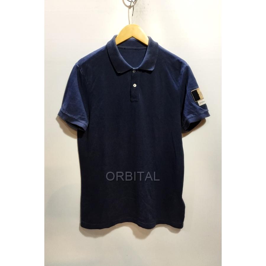 【正規品】モンクレール ポロシャツ MONCLER (モンクレール) 衿ロゴ 半袖 ポロシャツ MC8A0000484673