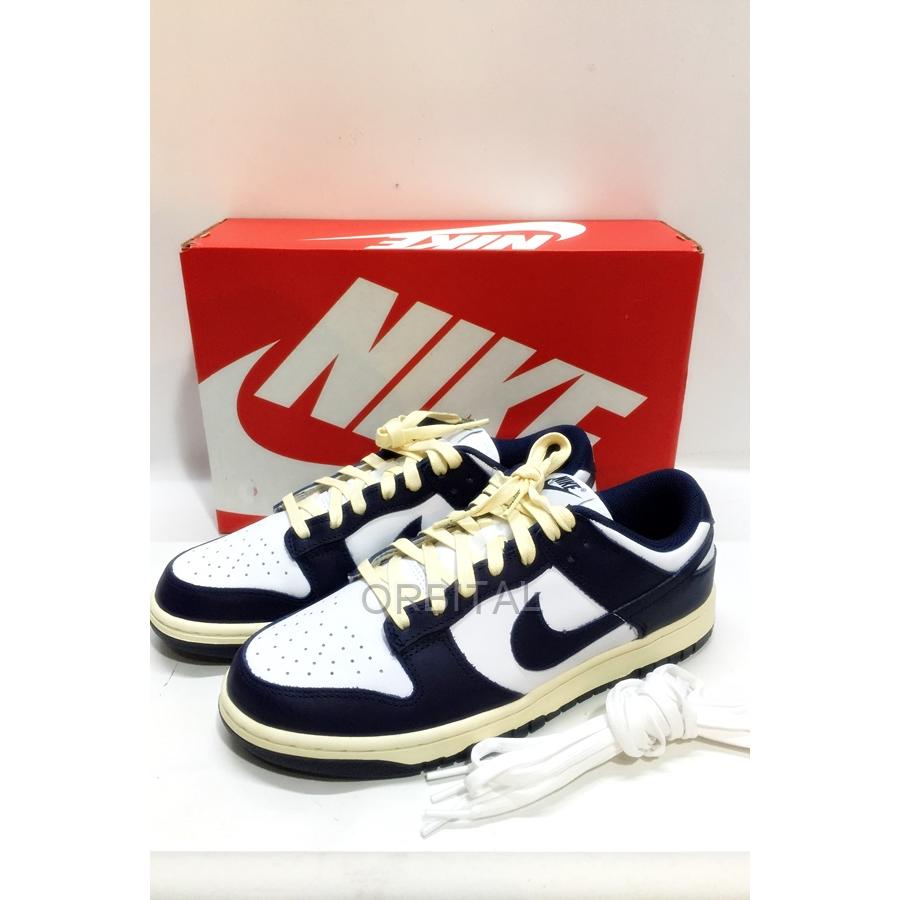 NIKE 代官山)NIKE ナイキ WMNS DUNK LOW Vintage Navy DD1503-115  