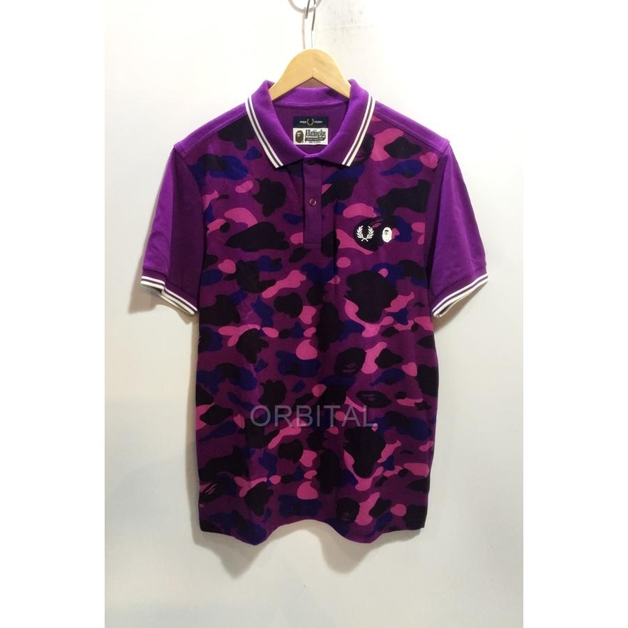 （最終値下げ）エイプ ポロシャツ bape A BATHING APE 中古・古着通販】A BATHING APE (ア ベイシング エイプ) ポロシャツ