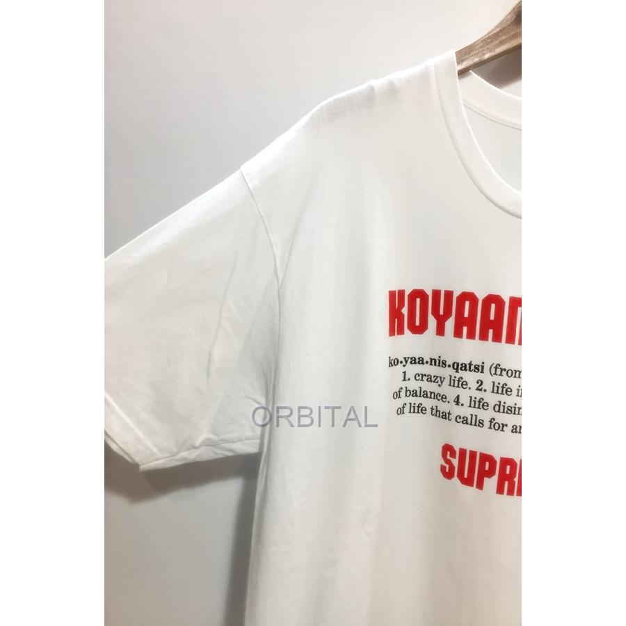 【ニック】SUPREME x Koyaanisqatsi コラボTシャツ Unified Goods