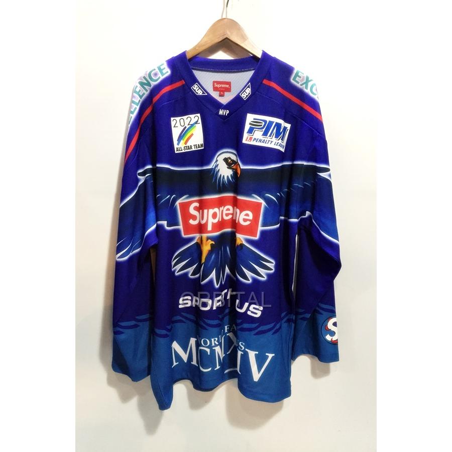 代官山)Supreme シュプリーム 22SS Eagle Hockey Jersey イーグル