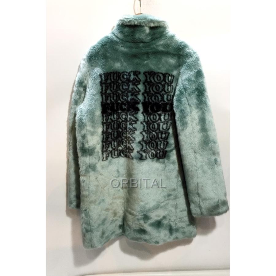 SUPREME HYSTERIC GLAMOUR ファーコート Mグリーン SUPREME HYSTERIC GLAMOUR ファーコート Mグリーン