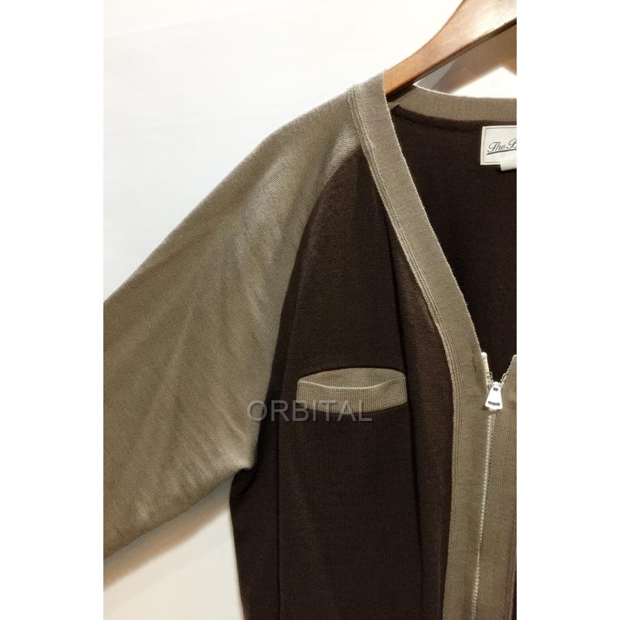 UNITED ARROWS 代官山)BLURRED CLOTHING ブラード 2TONE CARDIGAN 2 