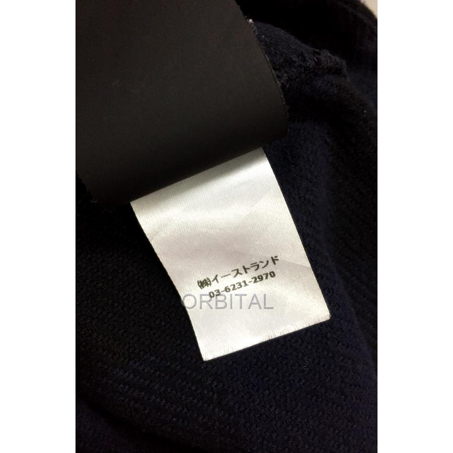 Palm Angels オーバーサイズ ロゴプリント ネイビー チェック柄 【公式