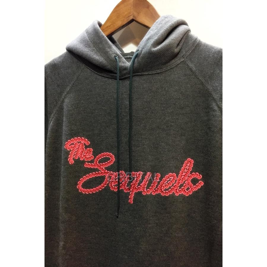 UNITED ARROWS 代官山)シークエル SEQUEL SQ-23AW-HD-03 ロゴ フーディ  