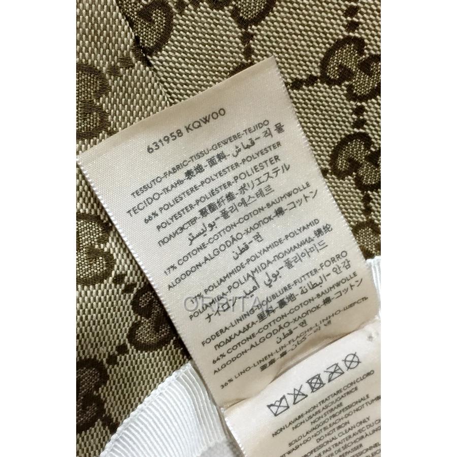 GG 代官山)GUCCI グッチ 国内正規 631958 CANVAS WIDE BRIM HAT