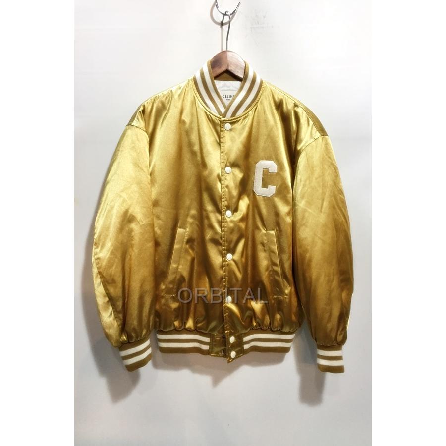 フランス製 Vintage CELINE 金ボタンショート丈 ジャケット　黄色 CELINE - 【美品】 CELINE / セリーヌ | 2V47E764L / シルク ウール