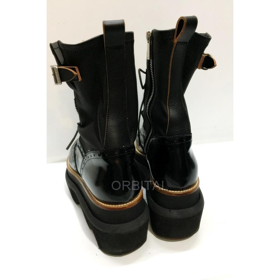 sacai 代官山)sacai サカイ Wingtip Engineer Sock Boots sacai 代官山)sacai サカイ Wingtip Engineer Sock Boots