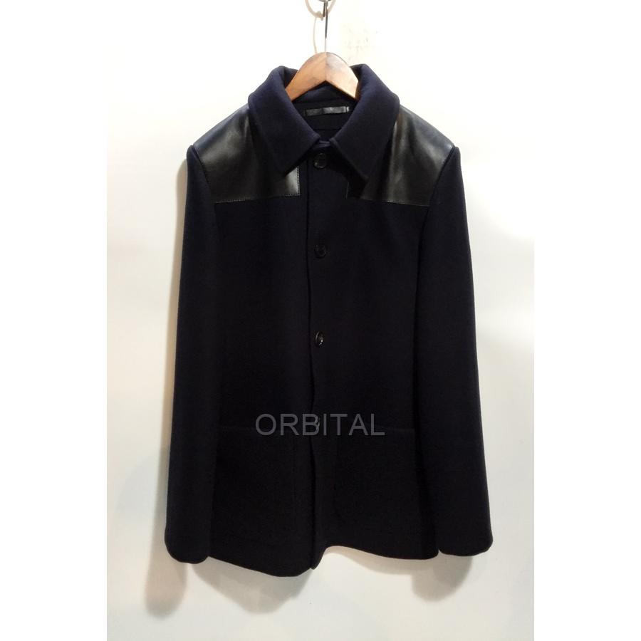 ルイヴィトン LOUIS VUITTON レザー ヨーク メルトン ハーフコート