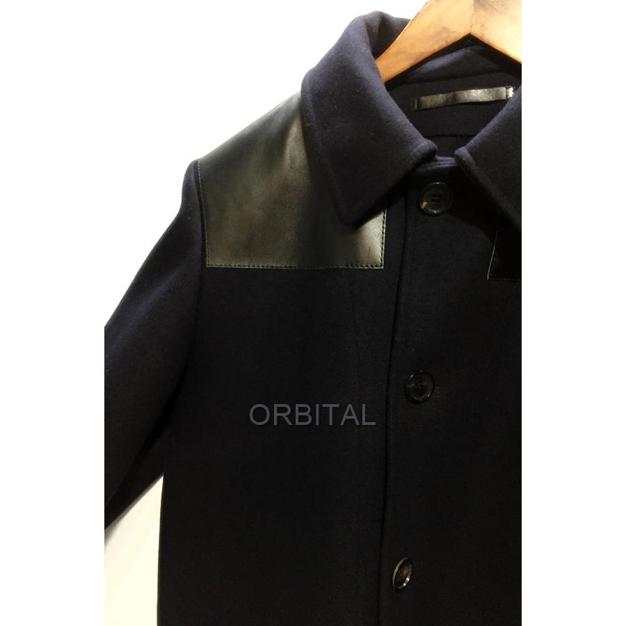 ルイヴィトン LOUIS VUITTON レザー ヨーク メルトン ハーフコート