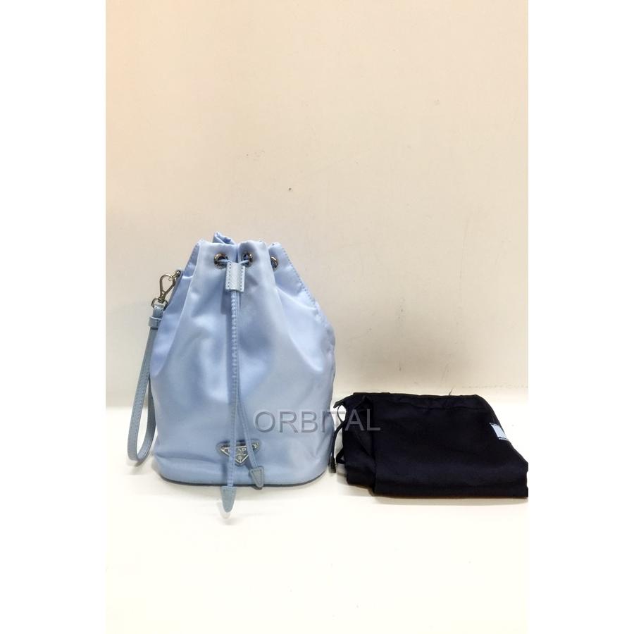 PRADA プラダ　巾着バッグ　1NE369 PRADA（プラダ） 代官山)PRADA 1NE369 Re Nylon リナイロン ポーチ