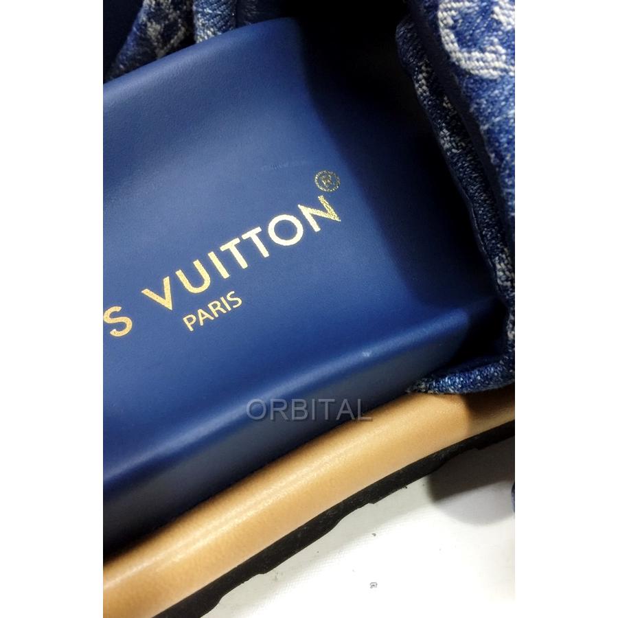 美品✨ ルイヴィトン ウォーターフォール デニム サンダル ミュール 楽天市場】【中古】LOUIS VUITTON （ルイヴィトン） ﾓﾉｸﾞﾗﾑﾃﾞﾆﾑ