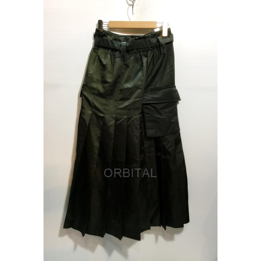 sacai（サカイ） 代官山)Sacai 23SS Nylon Twill Skirt ナイロンツイル