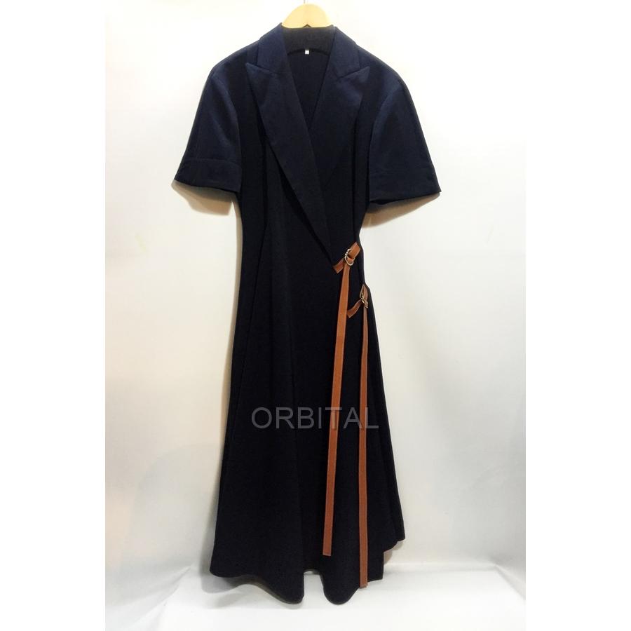 LOEWE（ロエベ） 代官山)LOEWE 国内正規 Wrap Front Midi Dress