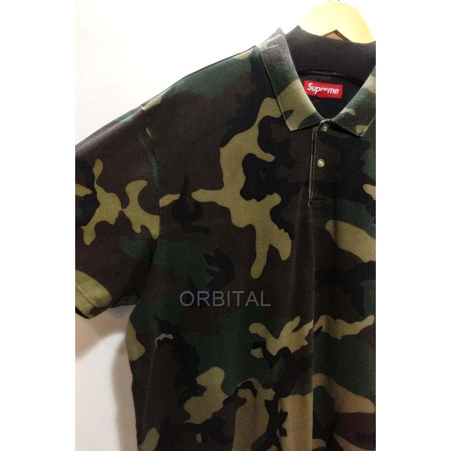 Supreme 代官山)シュプリーム 25SS Washed Camo Polo Woodland
