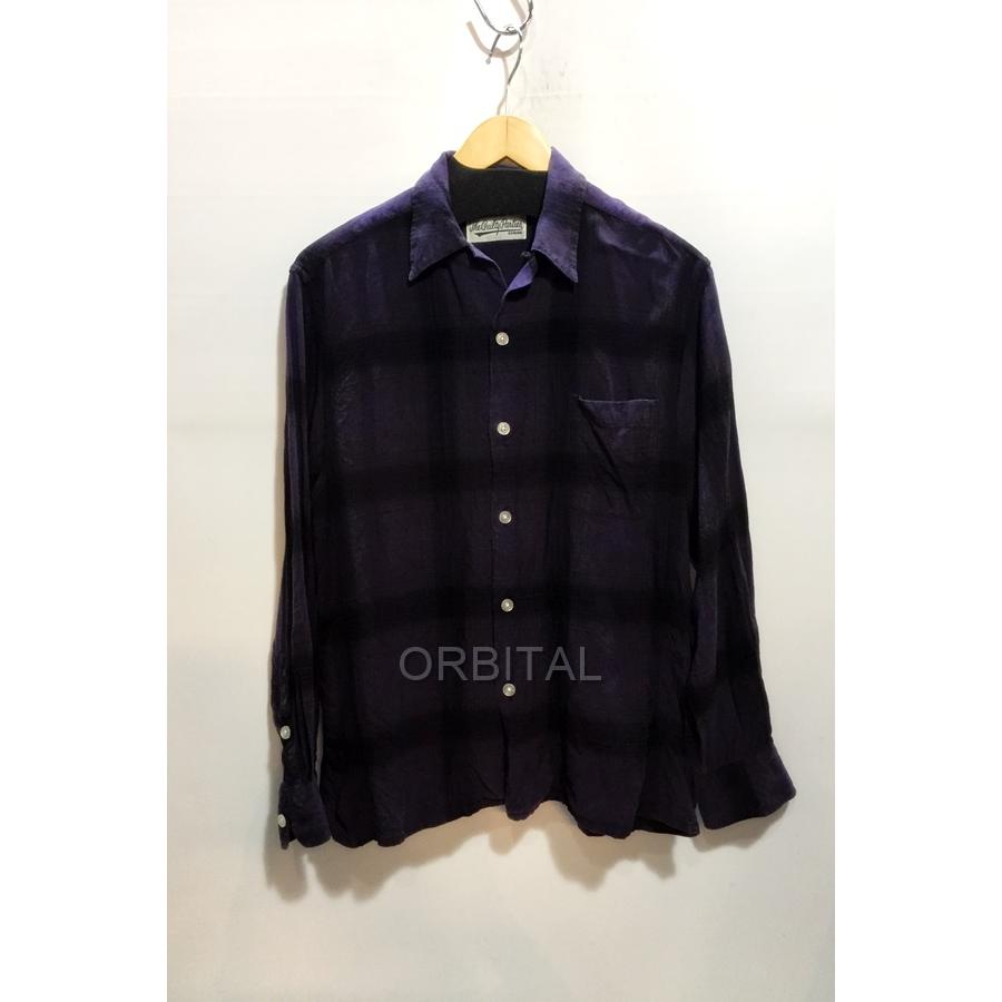 WACKO MARIA（ワコマリア） 代官山)WACKO MARIA OMBRE CHECK OPEN 