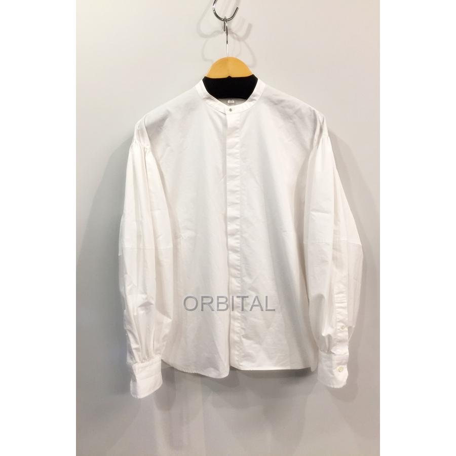 HYKE（ハイク） 代官山)HYKE 242-15228 COTTON BALLOON SLEEVE BLOUSE