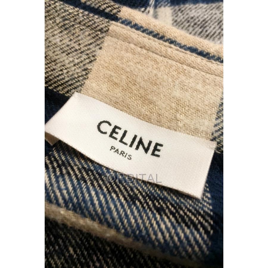 CELINE（セリーヌ） 代官山)CELINE 国内正規 24SS OVERSIZED SHIRT IN