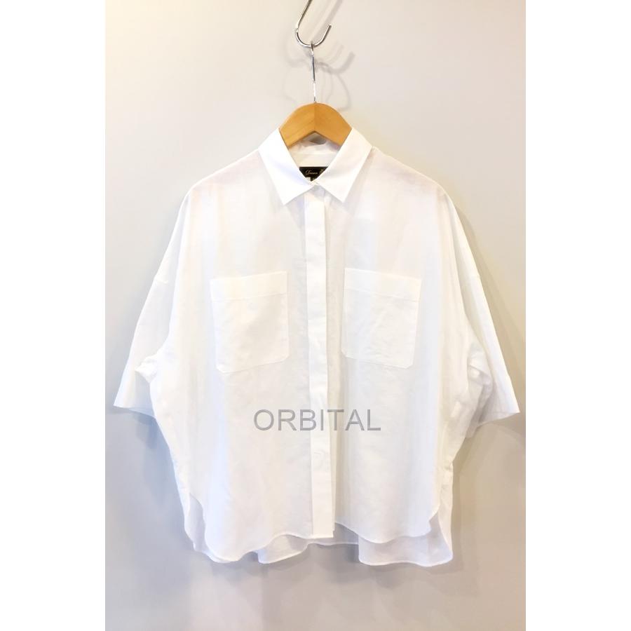 DRAWER（ドゥロワー） 代官山)Drawer リネンコットン ハーフスリーブ