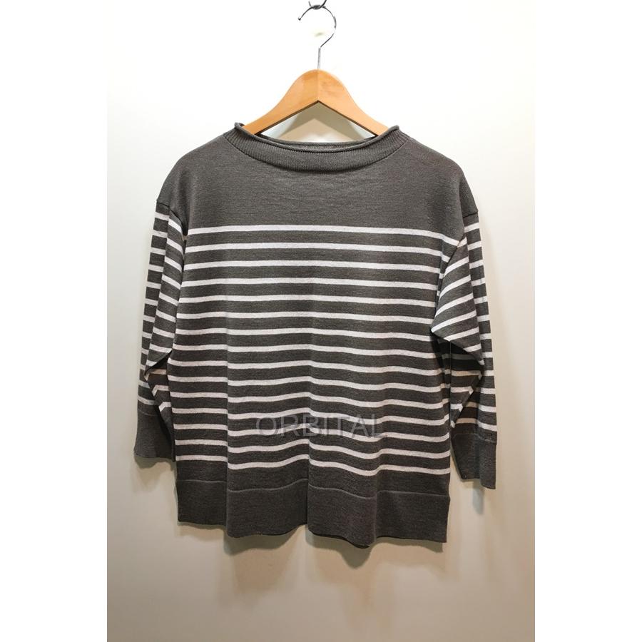 経堂) マーガレットハウエル MARGARET HOWELL ボーダーニット セーター