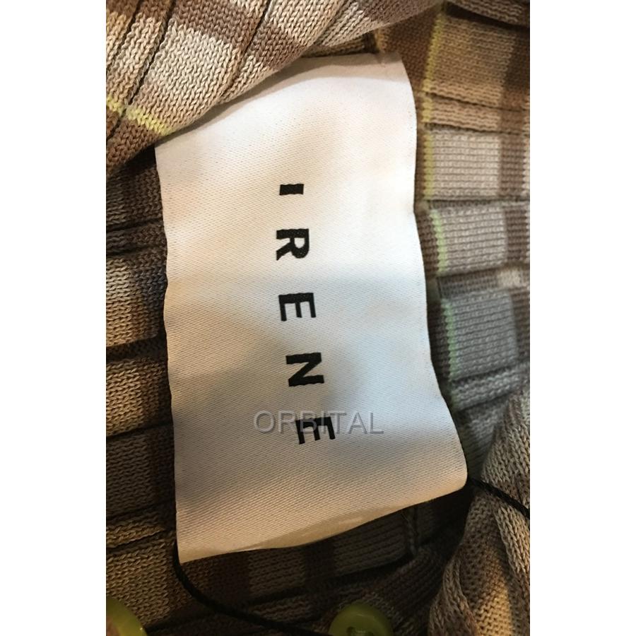経堂) IRENE アイレネ 21SS未使用 モザイクニットロングトップス 経堂) IRENE アイレネ 21SS未使用 モザイクニットロングトップス