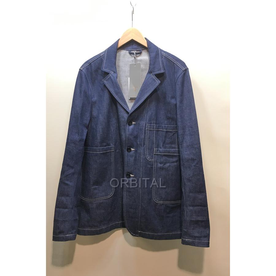 経堂) E.TAUTZ イートウツ テーラーカラーデニムジャケット オーバー