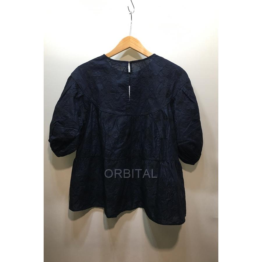 経堂) Merlette マーレット PARAISO フラワー刺繍ブラウス R112E95L 