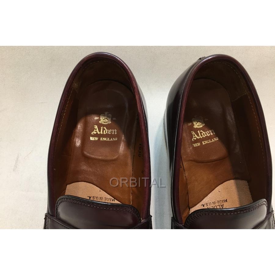 オールデン/ペニーローファー/コイン/ALDEN/11.5/29.5バーガンディ オールデン/ペニーローファー/コイン/ALDEN/11.5/29.5