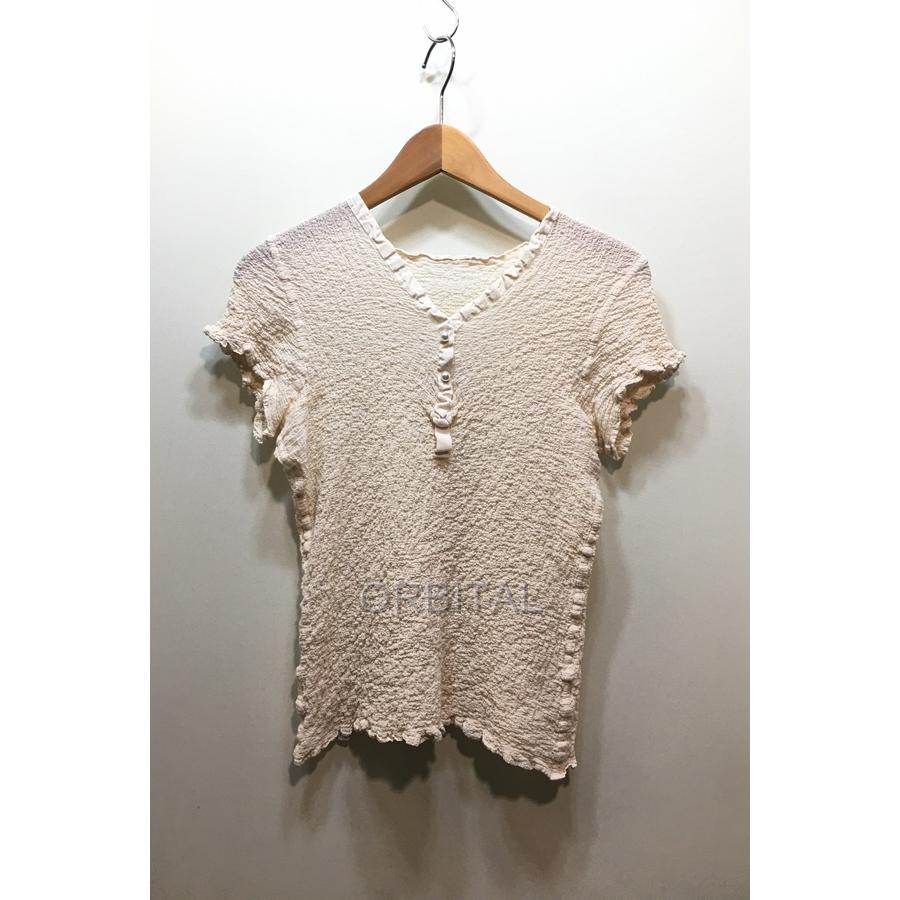 経堂) me ISSEY MIYAKE ミー イッセイミヤケ シワ加工パール 